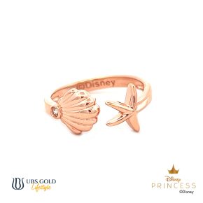 UBS Cincin Emas Disney Princess Ariel - Ccy0018 - 17K