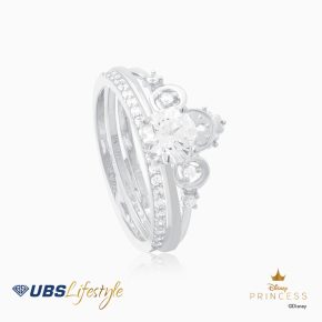 UBS Cincin Emas Disney Princess Cinderella - Ccy0131 - 17K