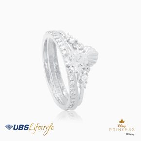 UBS Cincin Emas Disney Princess Ariel - Ccy0134 - 17K