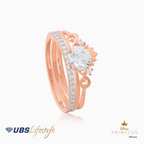 UBS Cincin Emas Disney Princess Jasmine - Ccy0136 - 17K