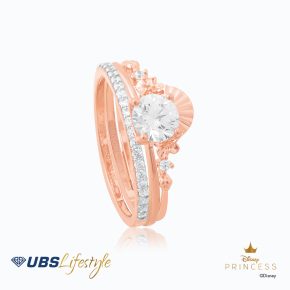 UBS Cincin Emas Disney Princess Mulan - Ccy0137 - 17K