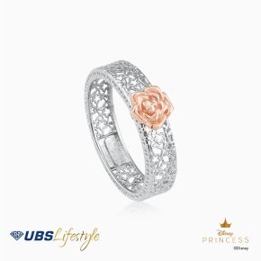 UBS Cincin Emas Disney Princess Belle - Ccy0153W - 17K