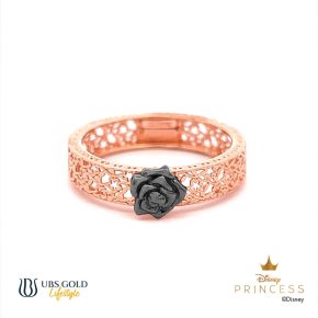 UBS Cincin Emas Disney Princess Belle - Ccy0153W - 17K