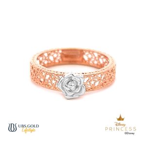 UBS Cincin Emas Disney Princess Belle - Ccy0153W - 17K