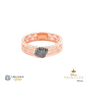 UBS Cincin Emas Disney Princess Ariel - Ccy0154W - 17K