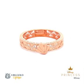 UBS Cincin Emas Disney Princess Ariel - Ccy0154W - 17K