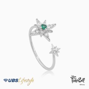 UBS Cincin Emas Disney Tinker Bell - Ccy0173Wh - 17K