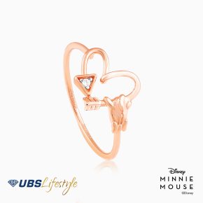 UBS Cincin Emas Disney Minnie Mouse - Ccy0174R - 17K