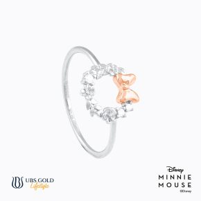 UBS Cincin Emas Disney Minnie Mouse - Ccy0176R - 17K