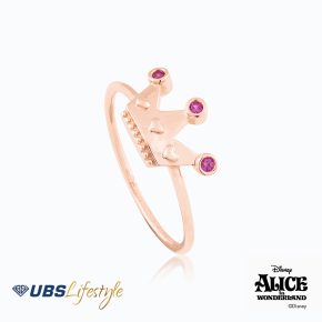 UBS Cincin Emas Disney Alice - Ccy0178R - 17K