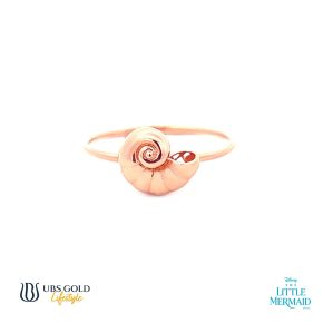 UBS Cincin Emas Disney Little Mermaid - Ccy0185 - 17K