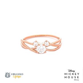 UBS Cincin Emas Disney Mickey Mouse - Ccy0187 - 17K
