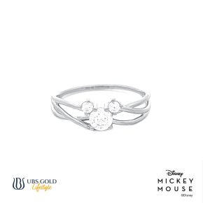 UBS Cincin Emas Disney Mickey Mouse - Ccy0187 - 17K