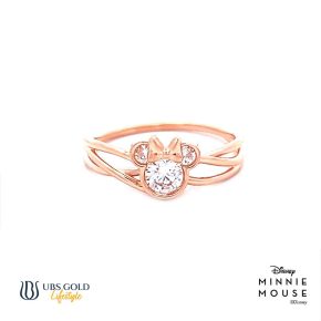 UBS Cincin Emas Disney Minnie Mouse - Ccy0188 - 17K