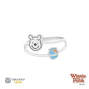 UBS Cincin Emas Disney Winnie The Pooh - Ccy0198 - 17K