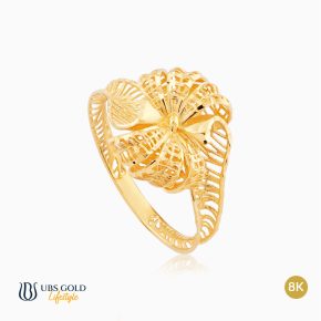 UBS Cincin Emas Yura Yellow - Cdc0038Y - 8K