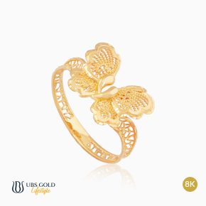 UBS Cincin Emas Yura Yellow - Cdc0117Y - 8K