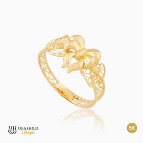 UBS Cincin Emas Yura Yellow - Cdc0129Y - 8K