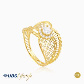 UBS Cincin Emas Yura Yellow - Cdc0150Y- 8K