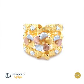 UBS Cincin Emas Yura Yellow - Cdc0188Y - 8K