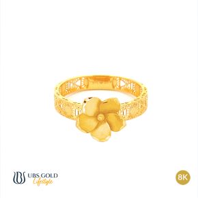 UBS Cincin Emas Yura Yellow - Cdc0193Y - 8K