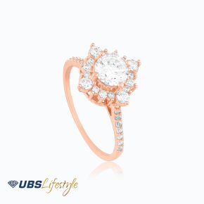 UBS Cincin Emas Rachel Rose - Cdc0277RW - 17K