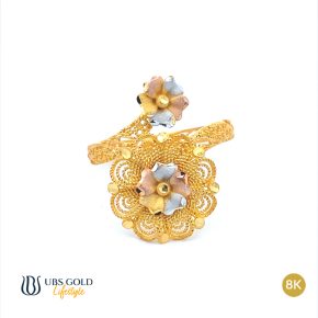 UBS Cincin Emas Yura Yellow - Cdc0304Y - 8K