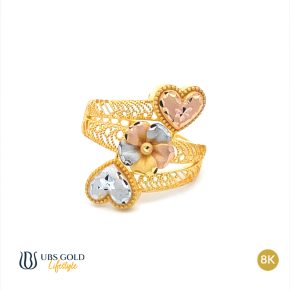 UBS Cincin Emas Yura Yellow - Cdc0305Y - 8K