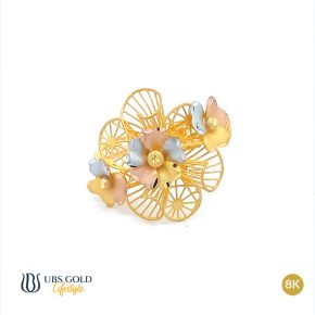 UBS Cincin Emas Yura Yellow - Cdc0354Y - 8K