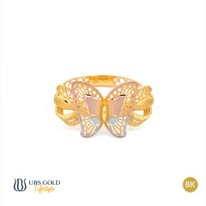 UBS Cincin Emas Yura Yellow - Cdc0355Y - 8K