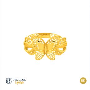 UBS Cincin Emas Yura Yellow - Cdc0355Y - 8K