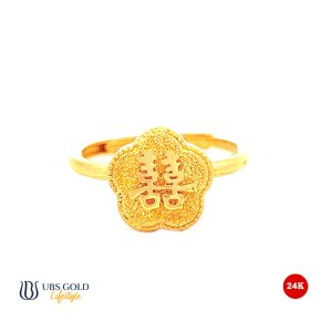 UBS Cincin Emas Shuang Xi - Cdc0390 - 24K