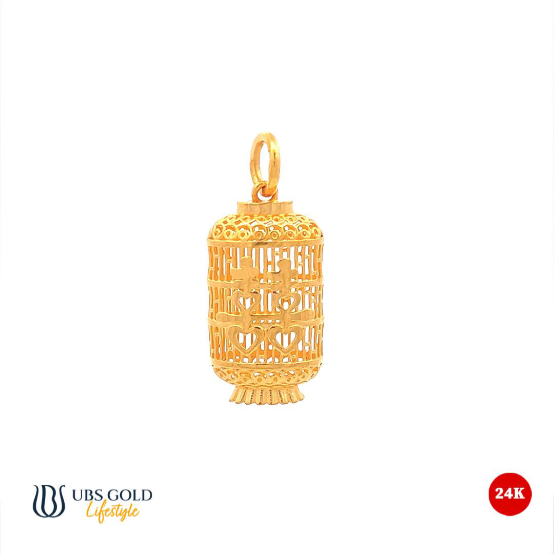 UBS Liontin Emas Shuang Xi - Cdl0075 - 24K