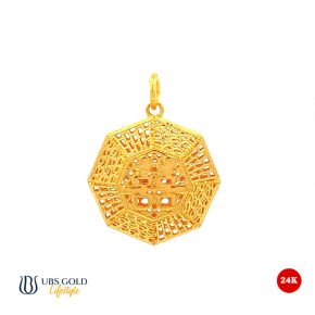 UBS Liontin Emas Shuang Xi - Cdl0079 - 24K
