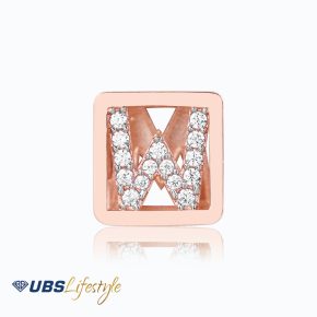 UBS Liontin Emas Carendelano Alpha Cube W - Cdm0144R -17K