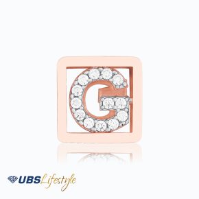 UBS Liontin Emas Carendelano Alpha Cube G - Cdm0153R - 17K