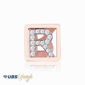 UBS Liontin Emas Carendelano Alpha Cube R - Cdm0154R - 17K