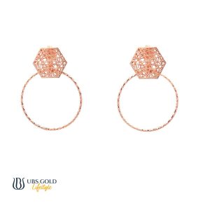 UBS Anting Emas Pose - Cdw0071 - 17K
