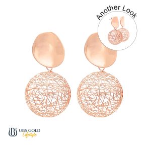 UBS Anting Emas Pose - Cdw0104 - 17K