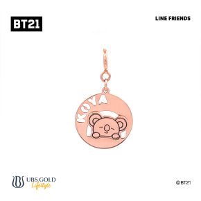 UBS Liontin Emas BT21 Hangout Koya - Line Friends - Chm0025 - 17K