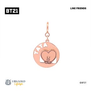 UBS Liontin Emas BT21 Hangout Tata - Line Friends - Chm0026 - 17K