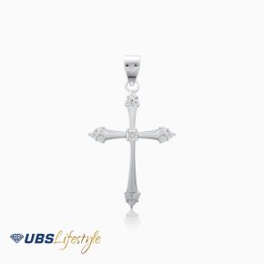 UBS Liontin Emas Salib - Clb0765W - 17K