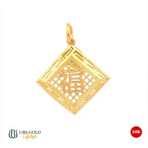 UBS Liontin Emas Fu - Cls1887 - 24K
