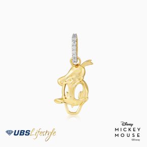 UBS Liontin Emas Disney Donald Duck - Cly0012 - 17K