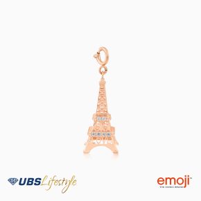 UBS Liontin Emas Emoji - Cmq0014R - 17K