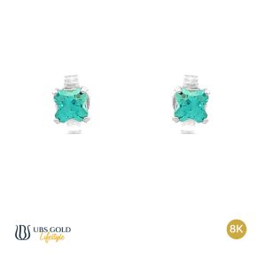 UBS Anting Emas Rachel Rose - Cwb0827K - 8K