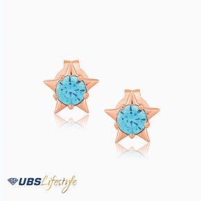 UBS Anting Emas Birthstone - Cwb0833-3 - 17K - Mar
