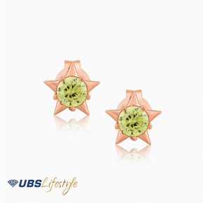UBS Anting Emas Birthstone - Cwb0833-8 - 17K - Aug