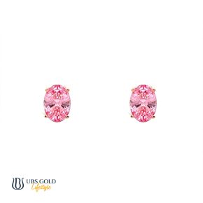 UBS Anting Emas Rachel Rose - Cwb0834R - 17K
