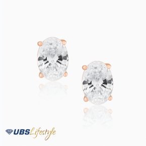 UBS Anting Emas Rachel Rose - Cwb0834 - 17K